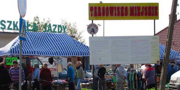 Targowisko miejskie w Gołdapi